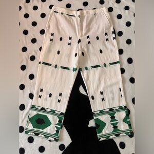 Zara Aztec print pants - size XXL
